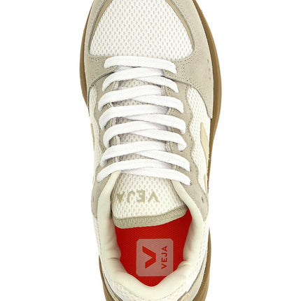 Veja Beige Recycled Polyester Athletic Sneakers