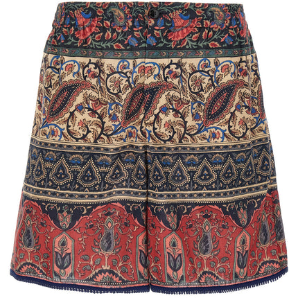 Valentino Garavani Multicolor Cotton Bermuda Shorts