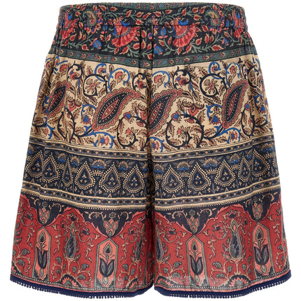 Valentino Garavani Multicolor Cotton Bermuda Shorts