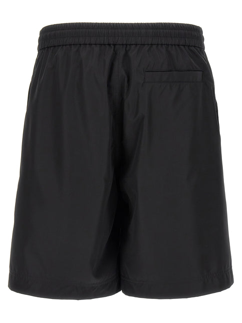 Givenchy Black Polyester Bermuda Shorts