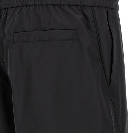 Givenchy Black Polyester Bermuda Shorts