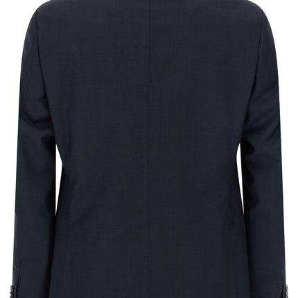 ZEGNA Blue Wool Two-Piece Suit