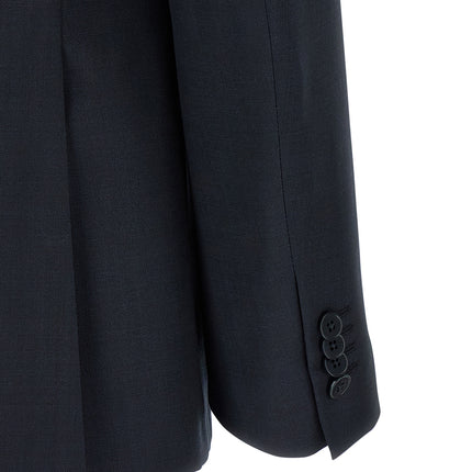 ZEGNA Blue Wool Two-Piece Suit