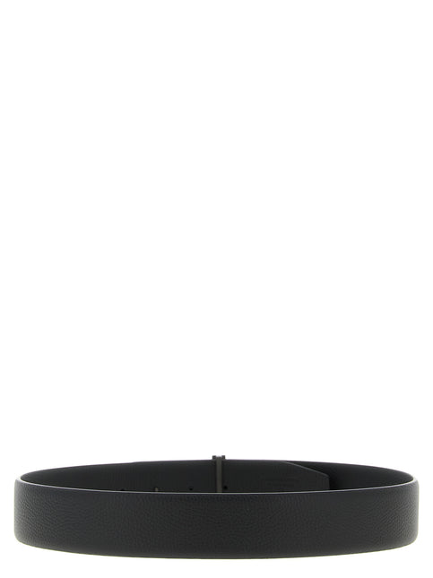 Tom Ford Black Calfskin Belt