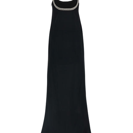 Tom Ford Black Acetate Long Dress