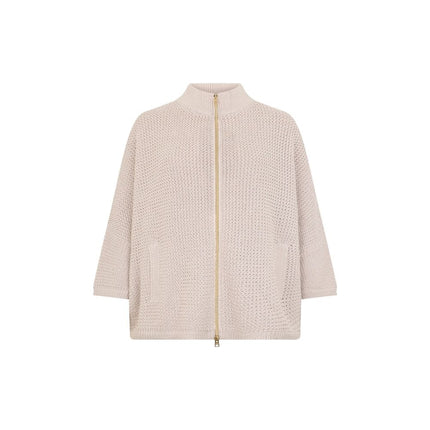 Herno Beige Cotton Cardigan