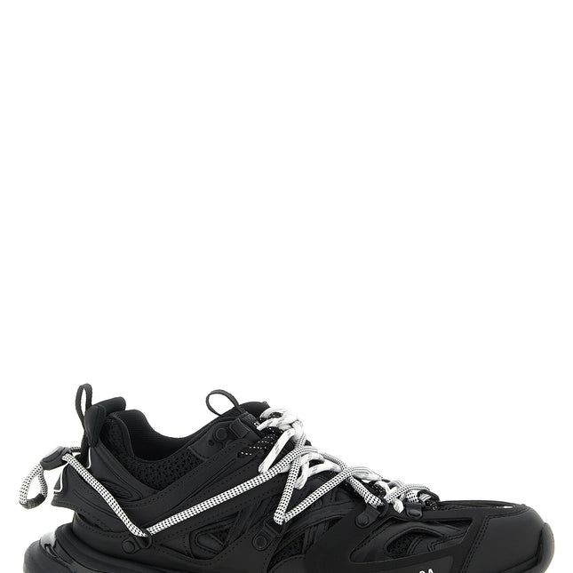 Balenciaga Black Polyethylene Athletic Sneakers