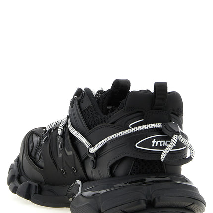 Balenciaga Black Polyethylene Athletic Sneakers
