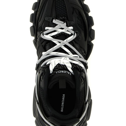 Balenciaga Black Polyethylene Athletic Sneakers