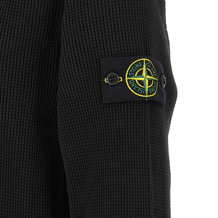 Stone Island Black Cotton Sweatshirt
