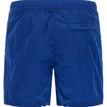 Stone Island Blue Polyamide Swim Shorts