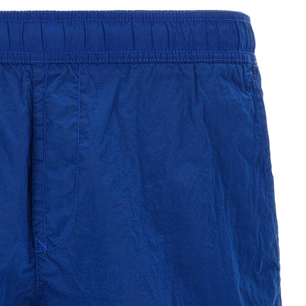 Stone Island Blue Polyamide Swim Shorts