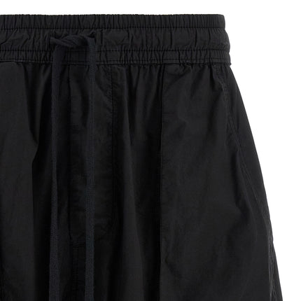 Thom Krom Black Organic Cotton Bermuda Shorts