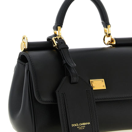 Dolce & Gabbana Black Calfskin Handbag