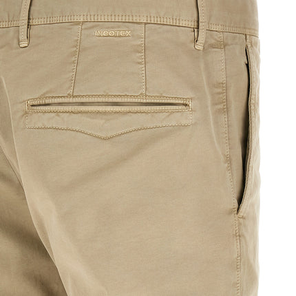 Incotex Beige Cotton Bermuda Shorts