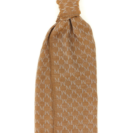 Max Mara Brown Cotton Foulard
