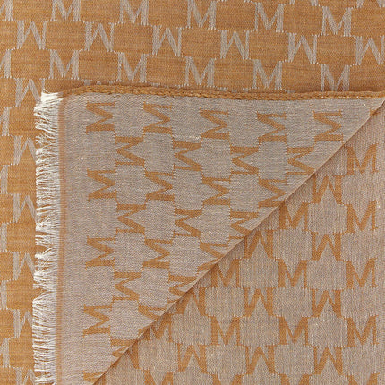 Max Mara Brown Cotton Foulard