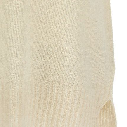MA'RY'YA Beige Cotton Polo Shirt