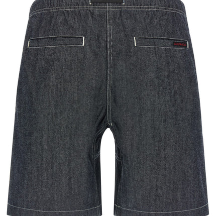 Gramicci Blue Cotton Bermuda Shorts