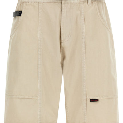 Gramicci Beige Cotton Bermuda Shorts