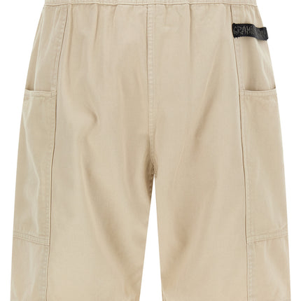 Gramicci Beige Cotton Bermuda Shorts
