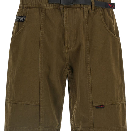 Gramicci Brown Cotton Bermuda Shorts