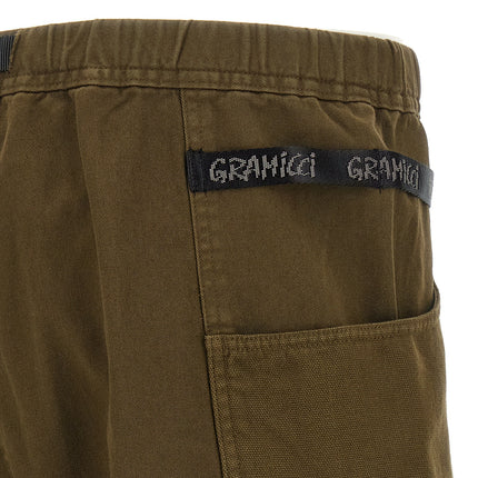Gramicci Brown Cotton Bermuda Shorts