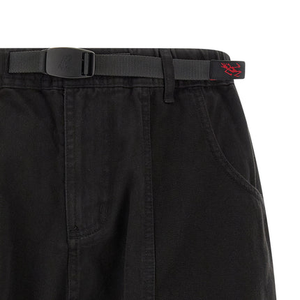 Gramicci Black Cotton Bermuda Shorts