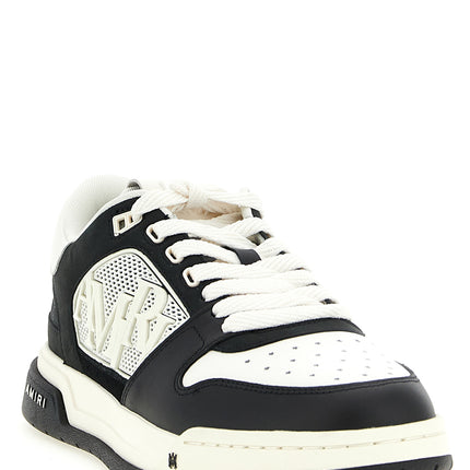 Amiri Bicolor Calfskin Low Top Sneakers