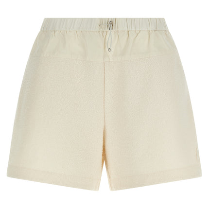 Moncler White Polyester Bermuda Shorts