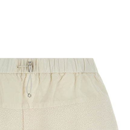 Moncler White Polyester Bermuda Shorts