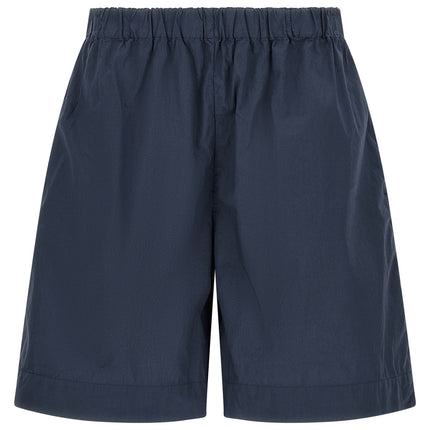 XACUS Blue Cotton Bermuda Shorts