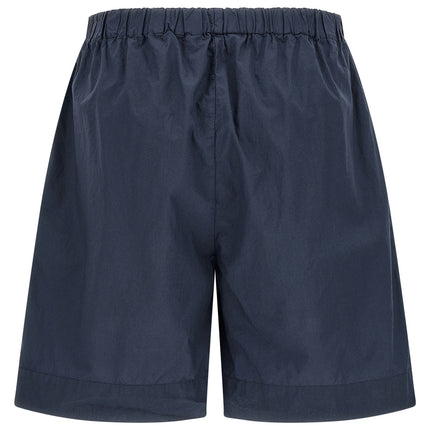 XACUS Blue Cotton Bermuda Shorts
