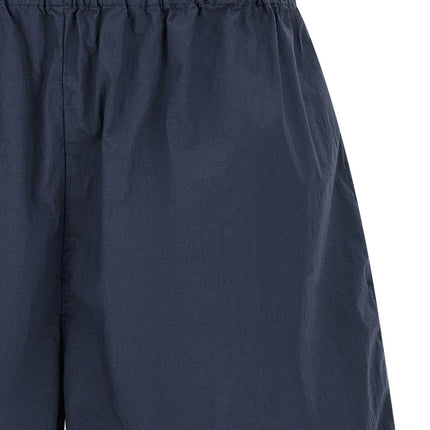 XACUS Blue Cotton Bermuda Shorts