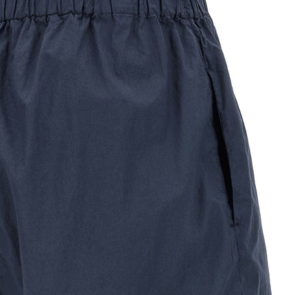 XACUS Blue Cotton Bermuda Shorts