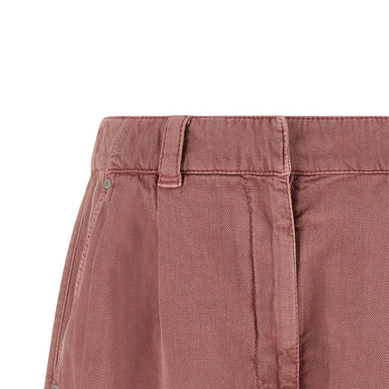 Brunello Cucinelli Multicolor Cotton Bermuda Shorts
