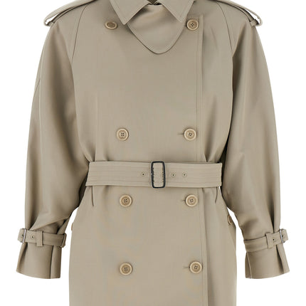 Max Mara Beige Cotton Coat
