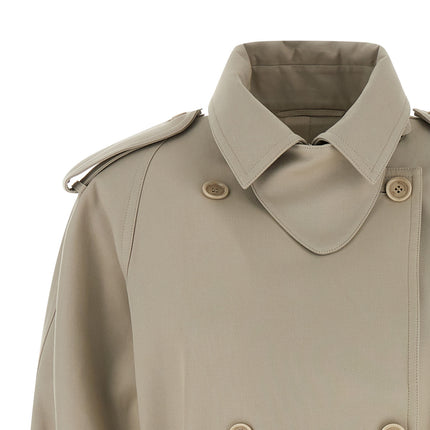 Max Mara Beige Cotton Coat