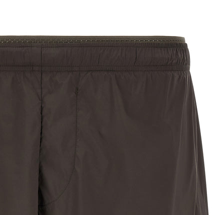 SATISFY Gray Nylon Bermuda Shorts