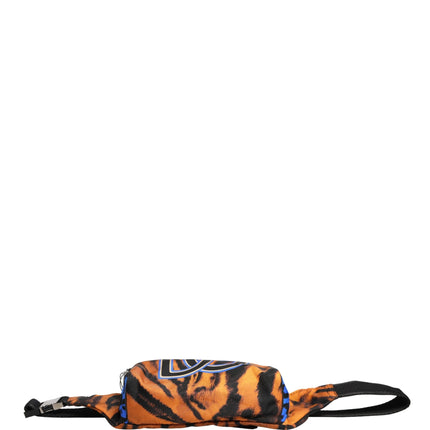 Dolce & Gabbana Brown Tiger Print Nylon Fanny Waist Pack Borse Men Bag