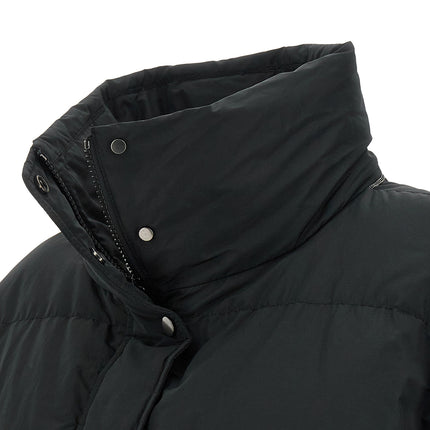 Brunello Cucinelli Black Cotton Full-Length Jacket