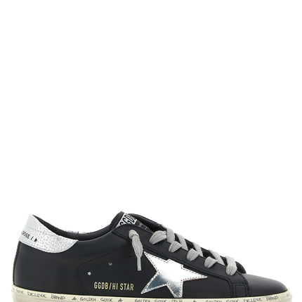 Golden Goose Black Cowhide Chunky Sneakers