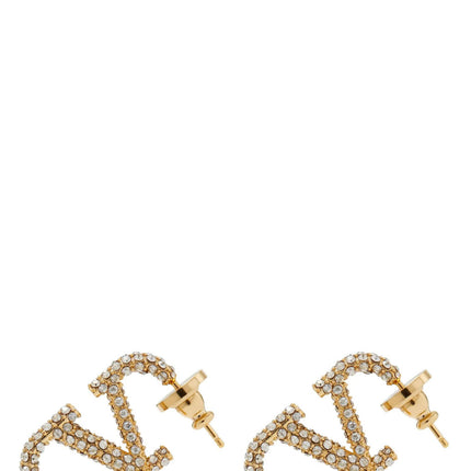 Valentino Garavani Gold Brass Earrings