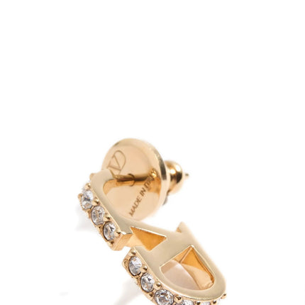 Valentino Garavani Gold Brass Earrings