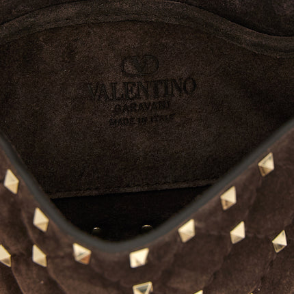 Valentino Garavani Brown Calfskin Shoulder Bag