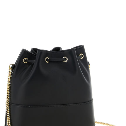 Valentino Garavani Black Lamb Leather Crossbody Bag