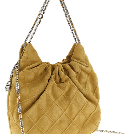 Tory Burch Beige Calfskin Shoulder Bag