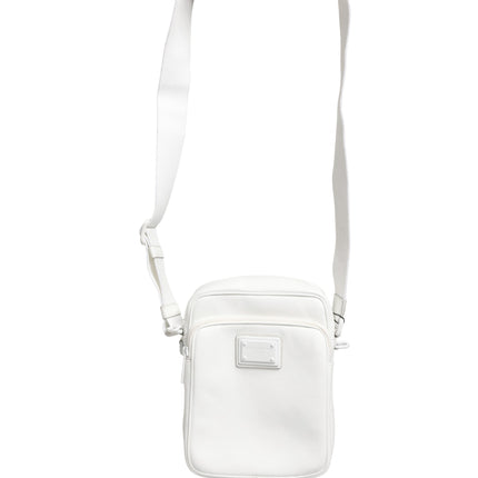 Dolce & Gabbana White Logo Plaque Crossbody Shoulder Borse Men Bag