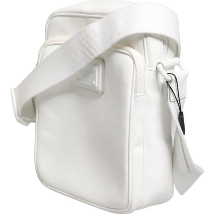 Dolce & Gabbana White Logo Plaque Crossbody Shoulder Borse Men Bag
