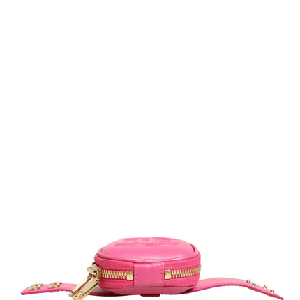 Dolce & Gabbana Pink Calf Leather DG Logo MULTIFUNCTIONAL KIT Borse Bag